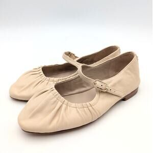 Sam Edelman Micah Mary Jane Flat Kids Linen Leather Size US13/UK11.5